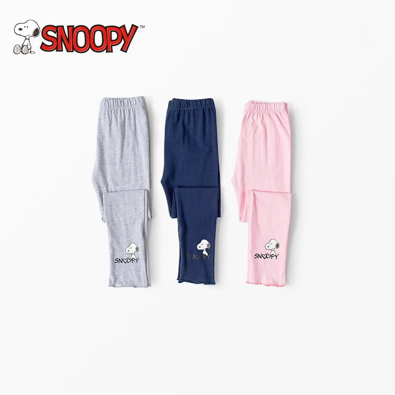 Snoopy/брендовые весенне осенние детские длинные хлопковые брюки повседневные