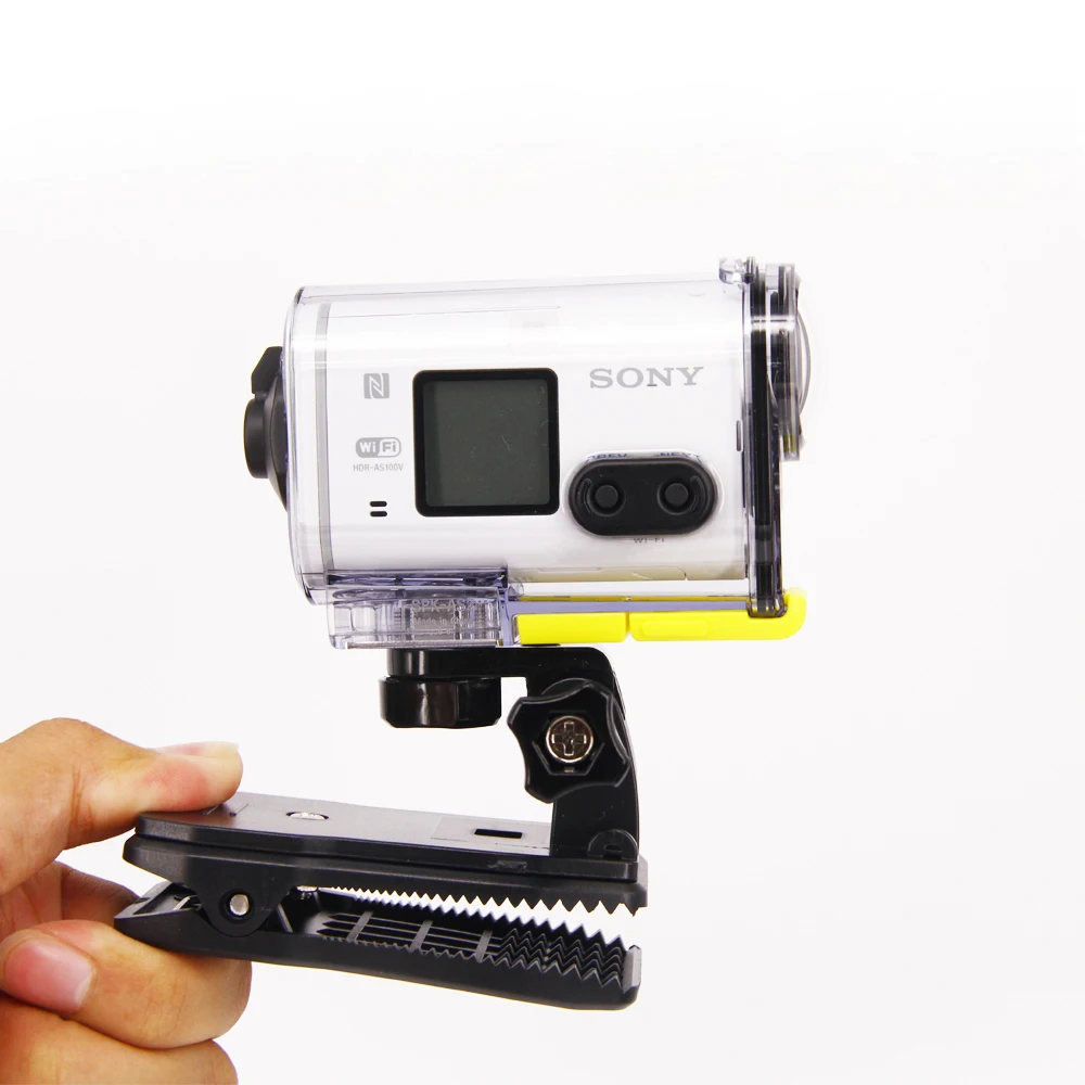 Зажим для крепления на ременной сумке экшн-камеры Sony HDR AS20 AS50 AS100V AS30V AZ1 AS200V AS300R