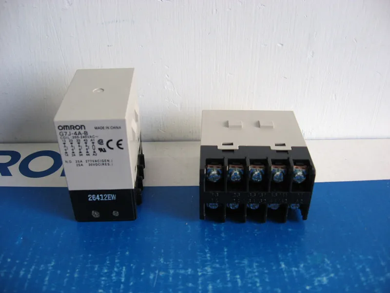 

[ZOB] New original authentic OMRON Omron solid state relays G7J-4A-B AC220-240V --2PCS/LOT