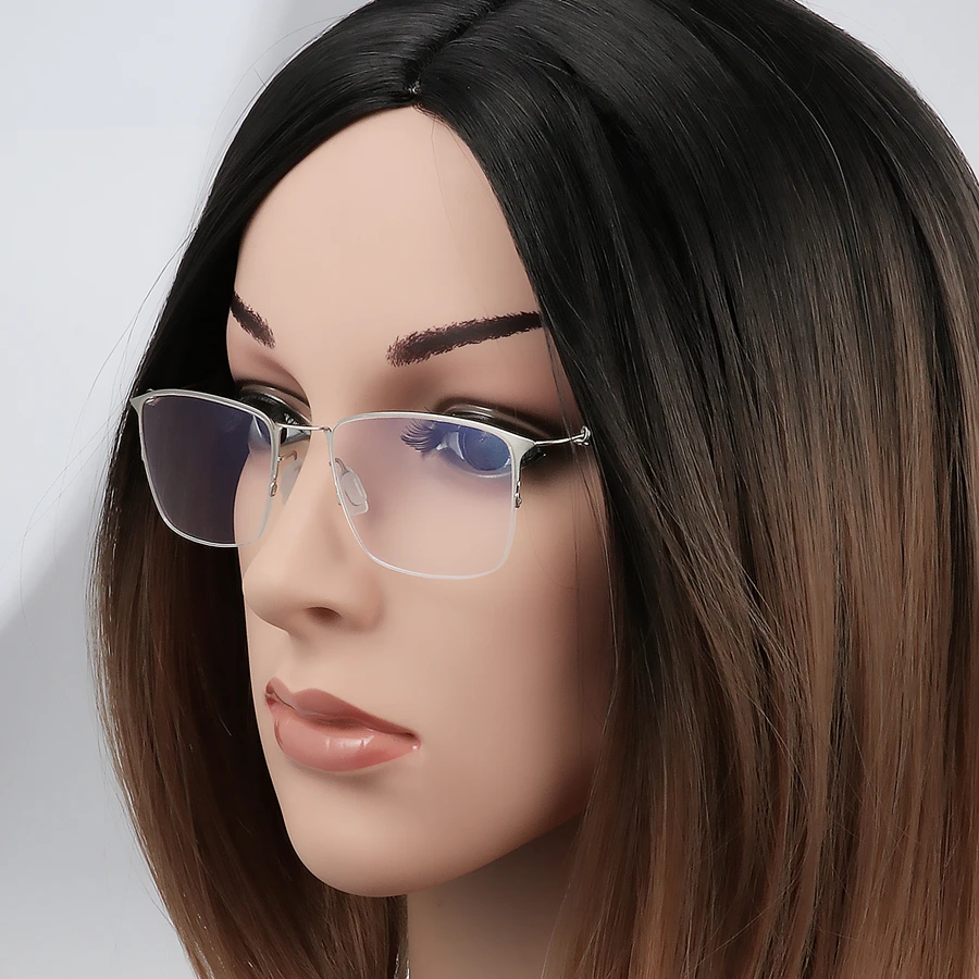 Титановая оправа для очков мужская по рецепту и женская оптическая близорукости