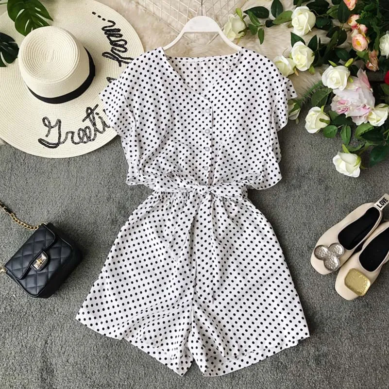 NiceMix/2019 летний повседневный костюм с высокой талией однобортный v образным