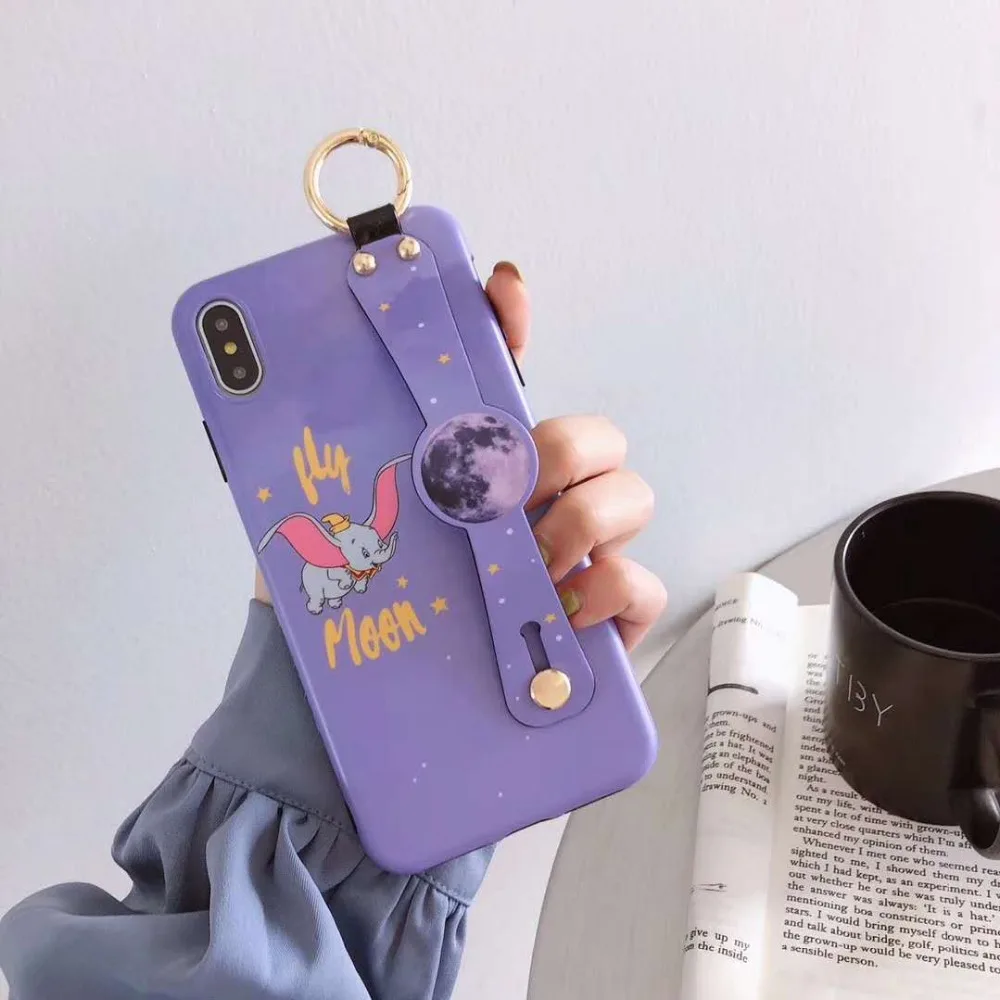 Новый браслет Dumbo icon используется на iPhone 6 plus 7 8 7plus8plus чехол для телефона xs xr xsmax