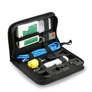 Набор обжимных инструментов Rj45 для CAT5CAT6, набор профессиональных инструментов для ремонта компьютерных кабелей Lan