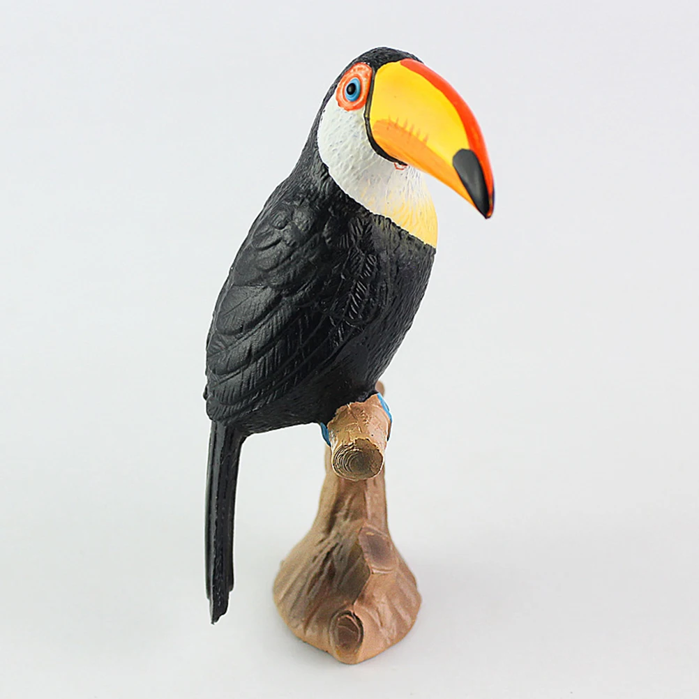 Фигурка Toucan модель игрушечного украшения подарок для творчества коллекция