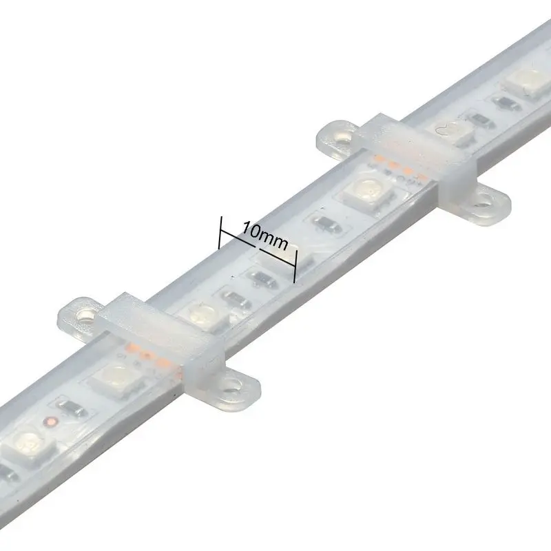 1000 шт. светодиодные силиконовые зажимы соединители для 8 мм 10 12 SMD 3528 2835 5050 RGBW