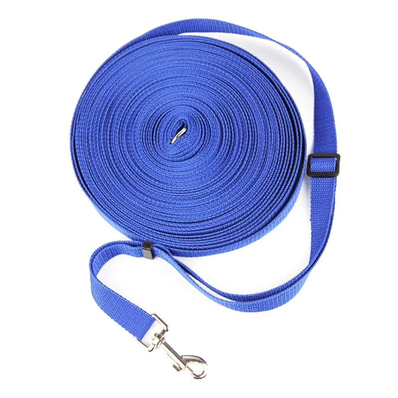 Поводок для собак нейлоновый поводок 4 цвета 12 м 15 20 30 прогулок кошек ошейник