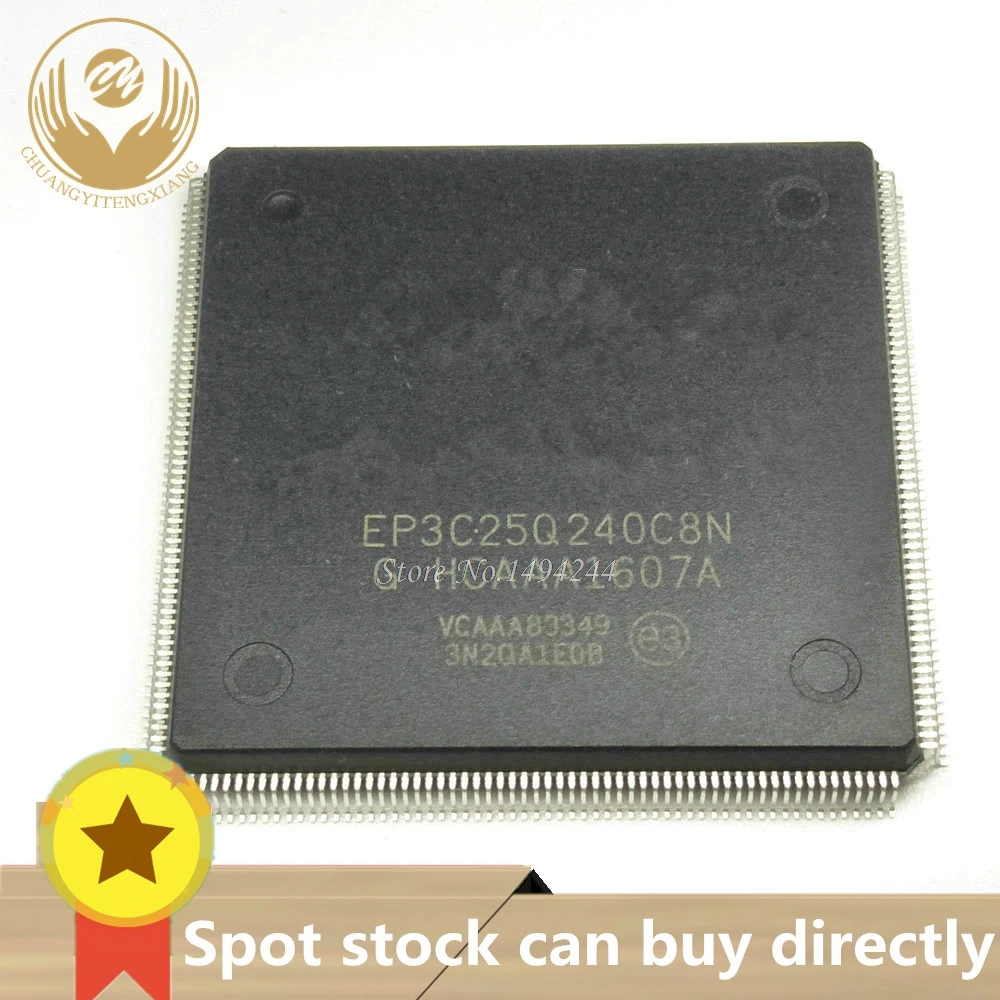 

Пятно EP3C25 EP3C25Q240C8N EP3C25Q240 QFP EP3C25Q240C8 2 шт./лот
