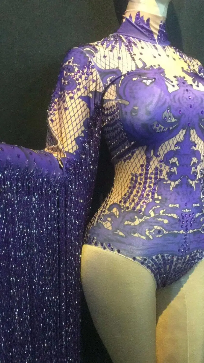 2019 NEW Women Fashion black red blue lace turtleneck long sleeve Bandage Bodysuit Celebrity evening Party bodysuits wholesale