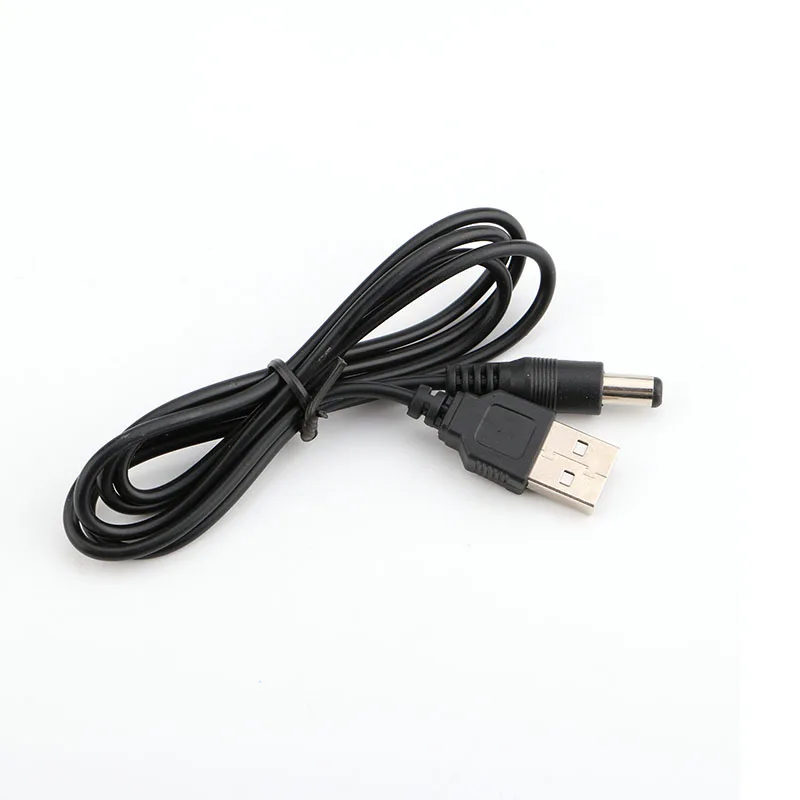 Новые товары черный штекер 1 м USB порт 5 мм/2 мм в постоянного тока | Безопасность и