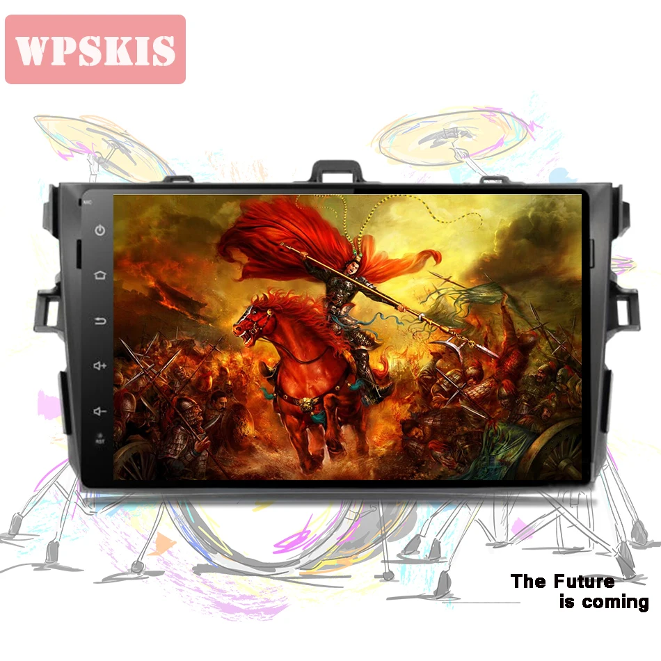 

8 core Android 10.0 6G+128GB HD IPS in dash Autoradio stereo multi-media gps glonass headunit bluetooth for Toyota corolla 2007+