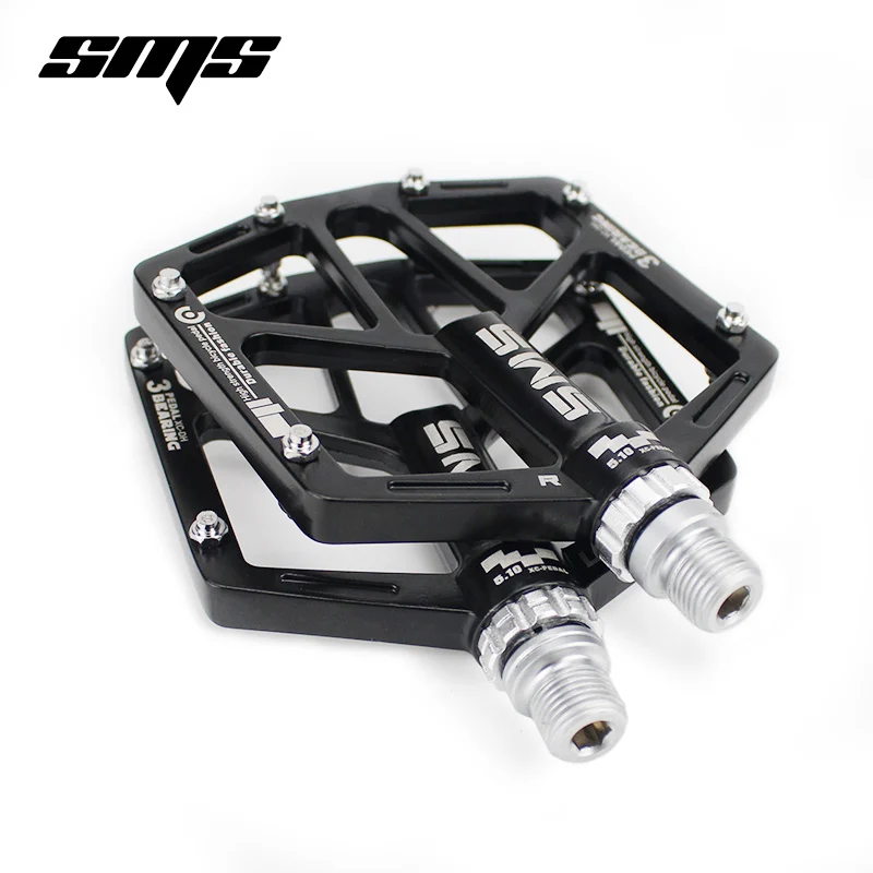 Супер широкие сверхлегкие велосипедные педали SMS для горного велосипеда из