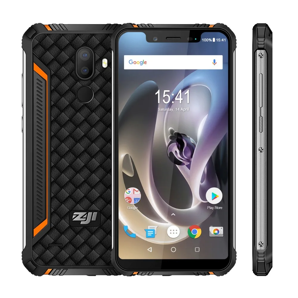 HOMTOM зоджи Z33 IP68 Водонепроницаемый 5 85 &quotHD + 19:9 полный Дисплей смартфон MT6739 4 ядра 3