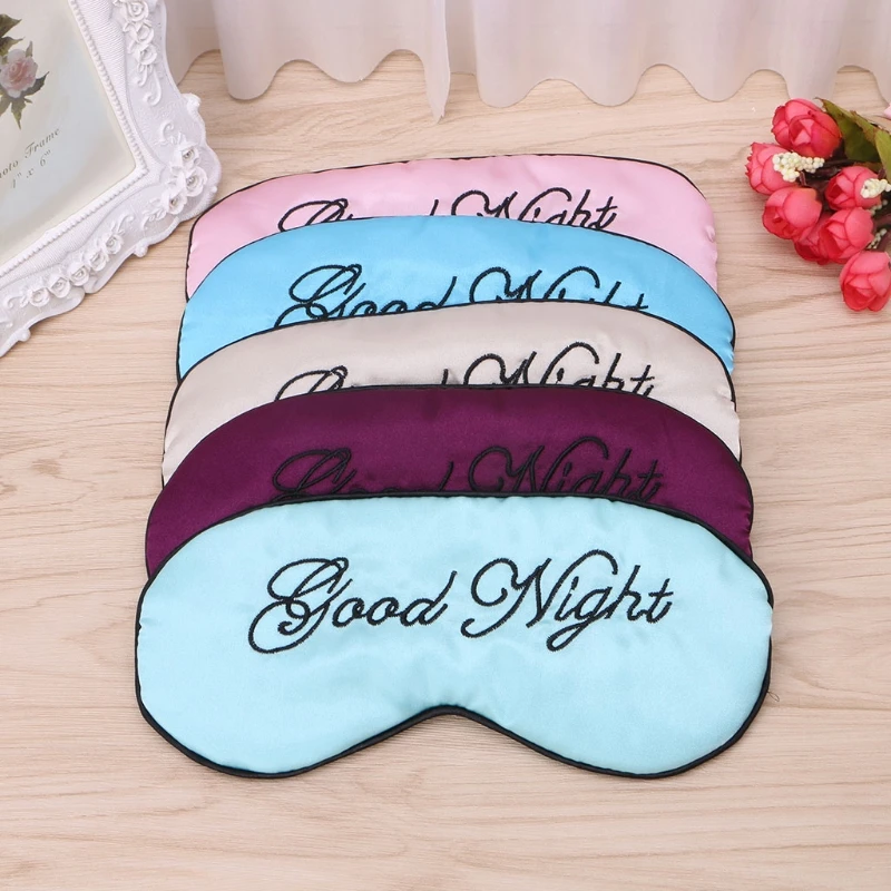 

1PC New Cute Sleep Eye Mask Padded Shade Cover Travel Relax Aid Blindfold