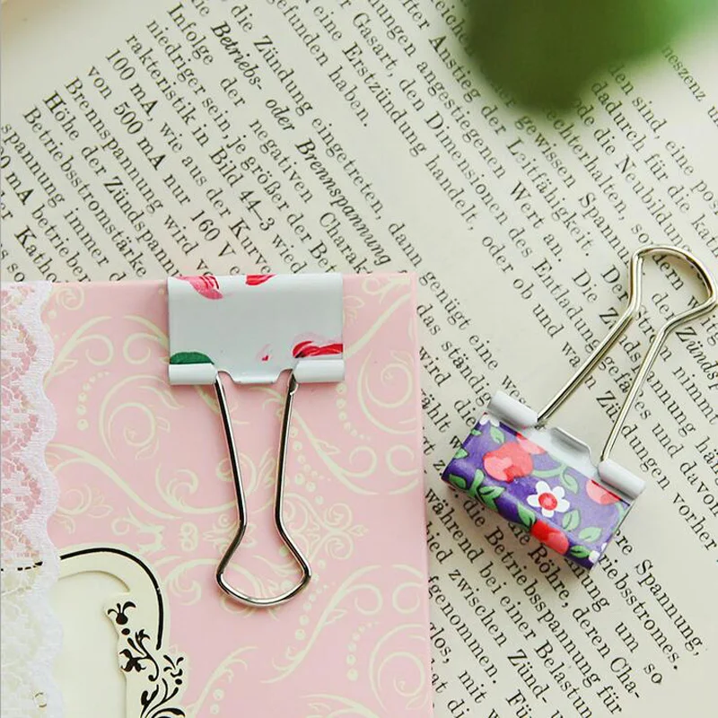Металлический зажим для блокнота 10 цветов|binder clips|metal binder clipsmetal |