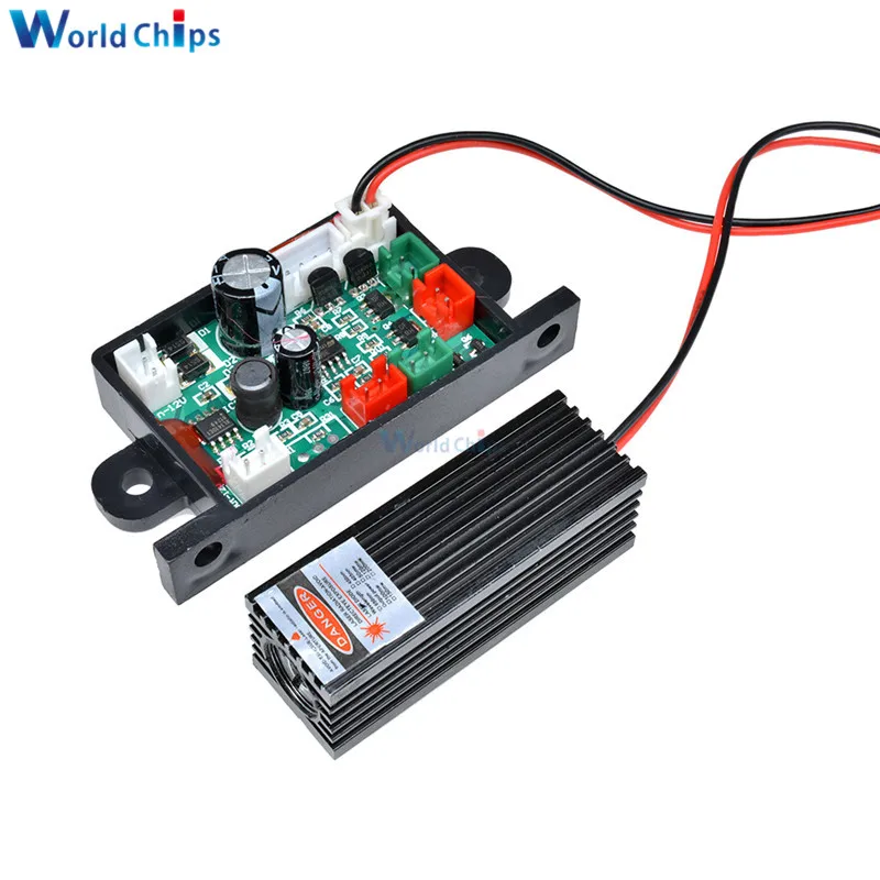 

Фокусируемый 150 мВт нм красный модуль Диод с 12 В постоянного тока TTL