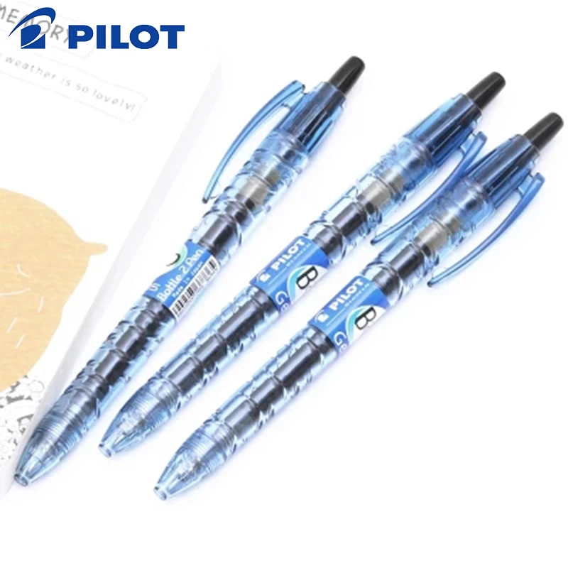 9 Pieces Pilot B2P Gel Pen 0.5mm High Quality Roller Ball Bottle Shape B2P-5 School Office Supplies for Exam | Канцтовары для офиса