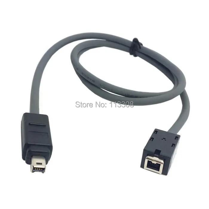 100 шт./лот Firewire 400 IEEE 1394 1394A 4Pin мужской и женский свинцовый Удлинительный кабель