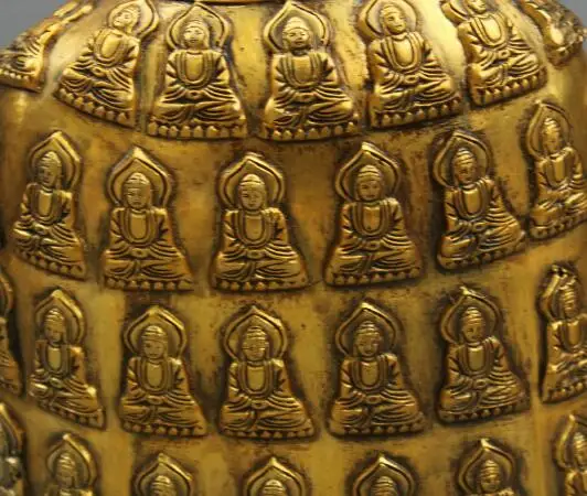 16 Китай Тибет Шакьямуни вырезать Бронзовая статуэтка Будды 2217 | Дом и сад