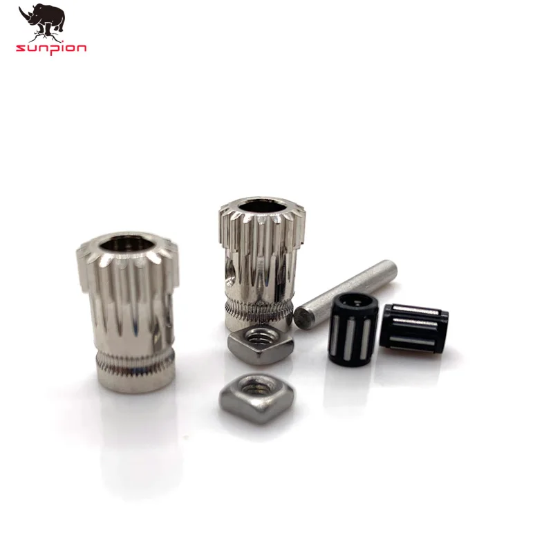 Запчасти для 3D принтера комплект приводных передач экструдера с двойным