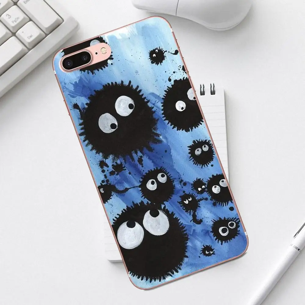 Soot Monsterr для Galaxy Alpha Core Prime Note 4 5 8 S3 S4 S5 S6 S7 S8 S9 mini edge Plus Мягкий чехол с художественным