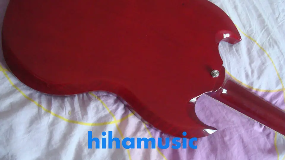 Регулируемая красная гитара Бесплатная доставка SG 61 бесплатная розетка из