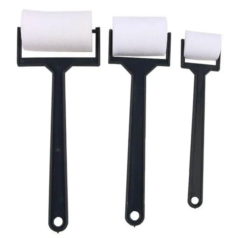 3 шт./компл. белый Губка Brush пена живописи роликовая щетка Дети Craft Tool Рисунок