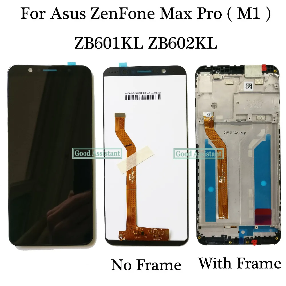 Оригинальный черный ЖК дисплей 5 99 дюйма для ASUS ZenFone Max Pro M1 ZB601KL ZB602KL + сенсорный