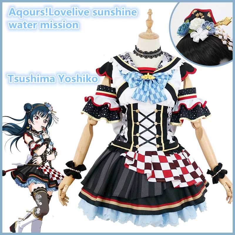 Изготовленный На Заказ Aqours!Lovelive солнце lunar января Новый год Фестиваль Ватанабе вы
