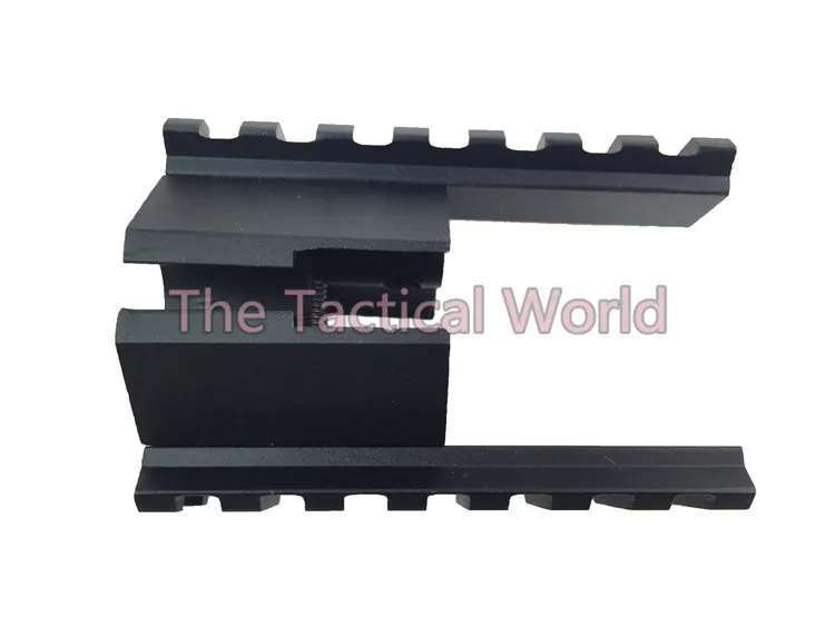 Тактические двухсторонние 20 мм Пикатинни Вивер рейка крепление кольцо отверстия