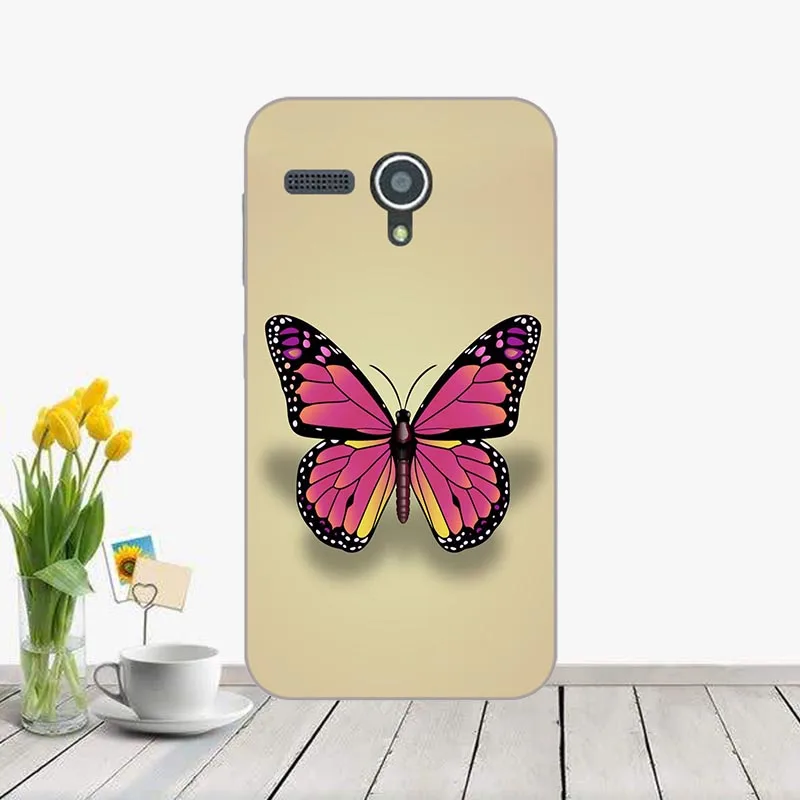 Модный мягкий силиконовый чехол с мультяшным принтом для Lenovo A606 A 606 телефона