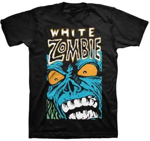 Белый Зомби Синий Монстр футболка S M L XL 2XL Новый FireBrand Merch Роб зомби подарок с