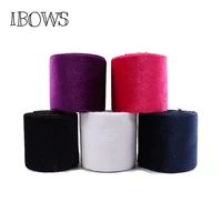 2ylot 375mm velvet ribbon solid tape diy bags skirt clothes material handmade accessories sewing fabric diy handcrafts