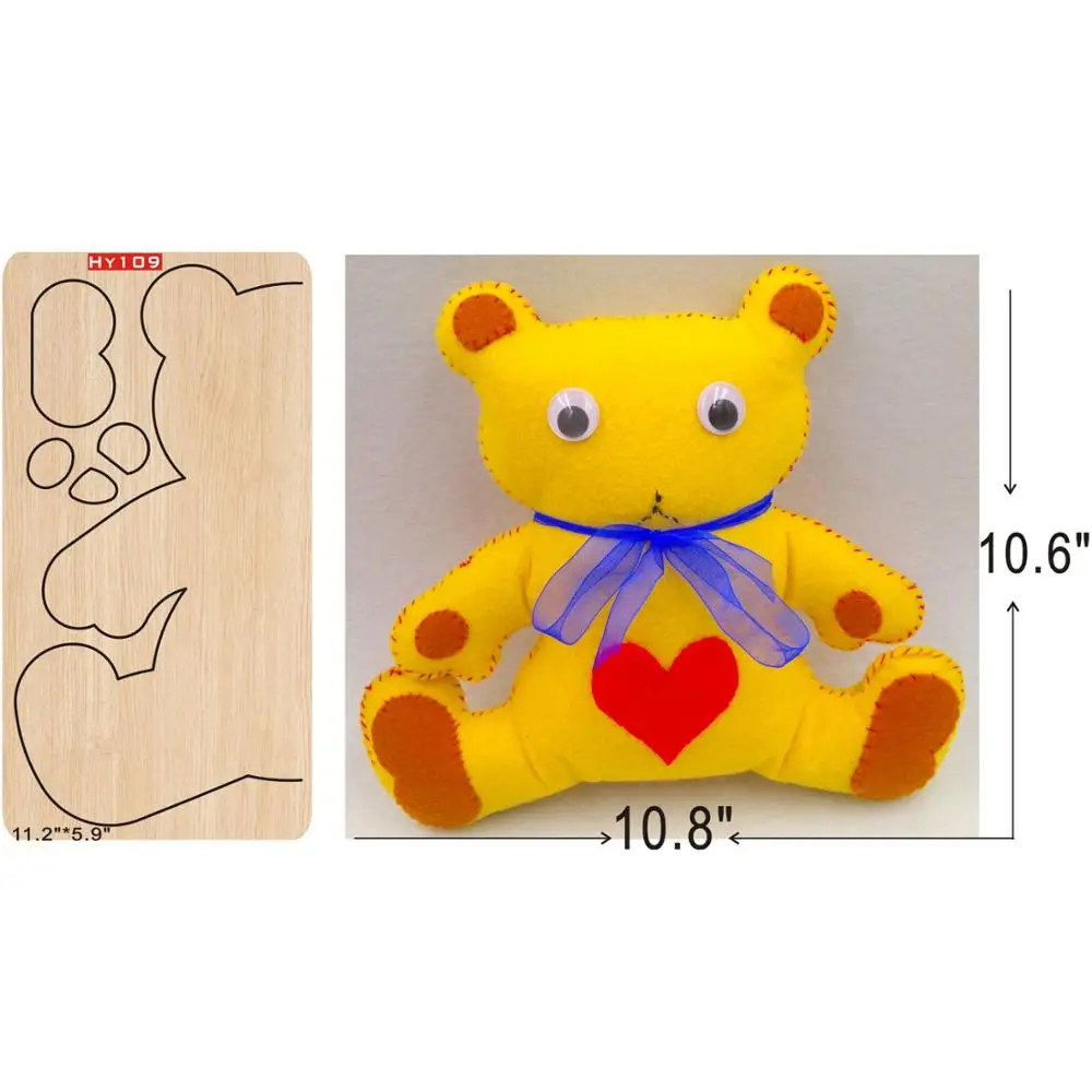 

Пресс-формы Little bear 2019 новые пресс-формы и деревянные пресс-формы подходят для распространенных высекальных машин на рынке