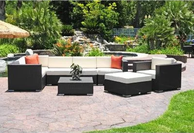 9 шт. уличная мебель для патио Sigma | Мебель