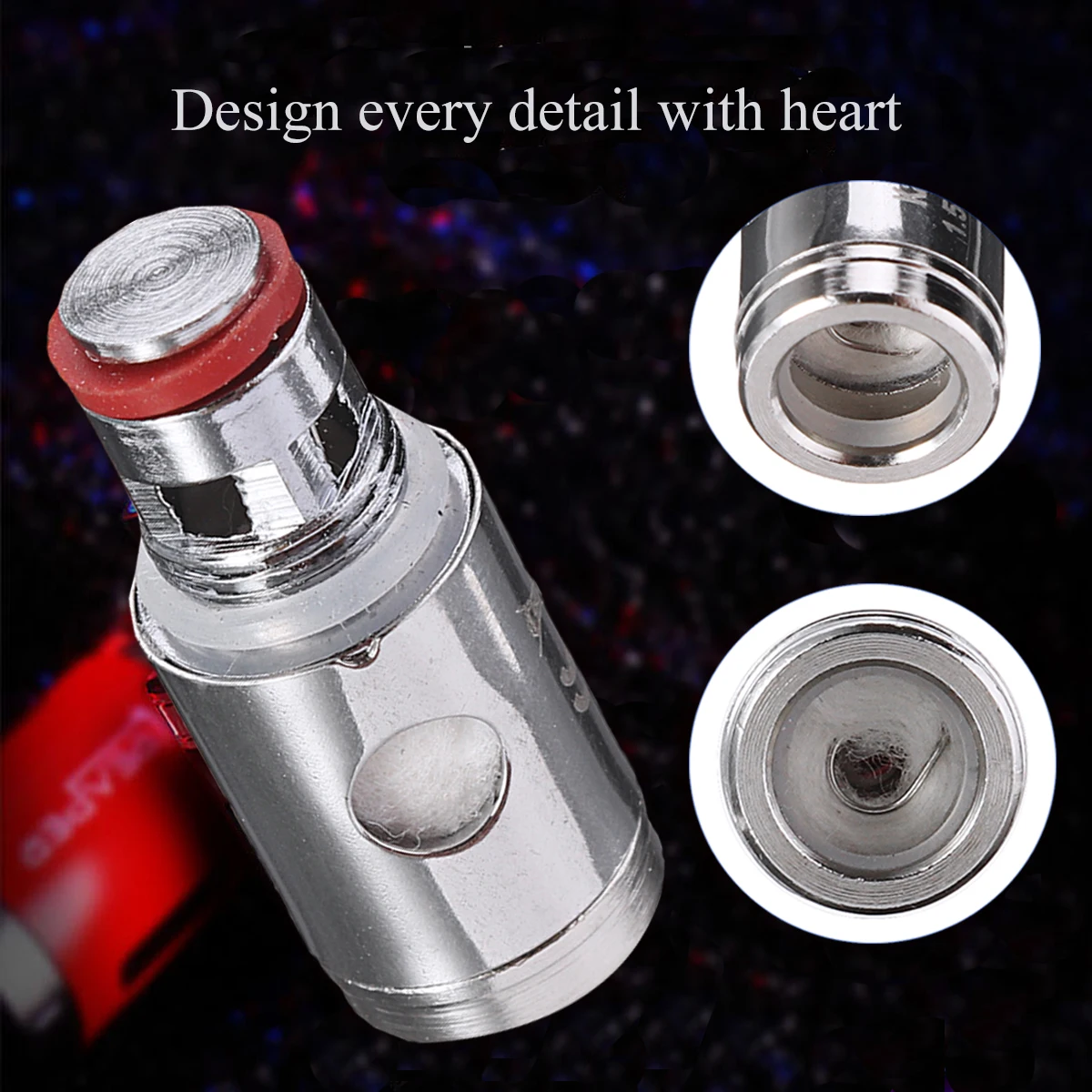 5Pcs/Set For Kangertech OCC/SSOCC 0.5/1.2/1.5 Ohm Head Replacement Coils Eletronic Cigarette Atomizer Cores | Электроника