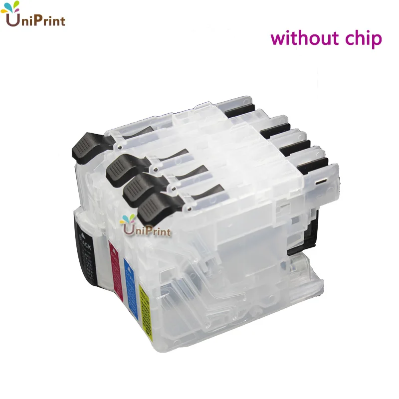 Картридж для принтера brother LC203 LC213 LC223 LC233 LC205 LC207 LC209 LC235 LC237 LC663 LC123 lc133 4 шт.|ink