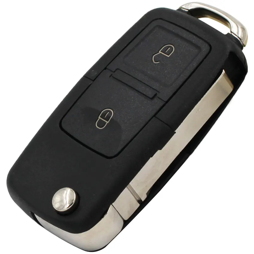 2 кнопки Складная откидная оболочка ключа дистанционного управления Корпус для