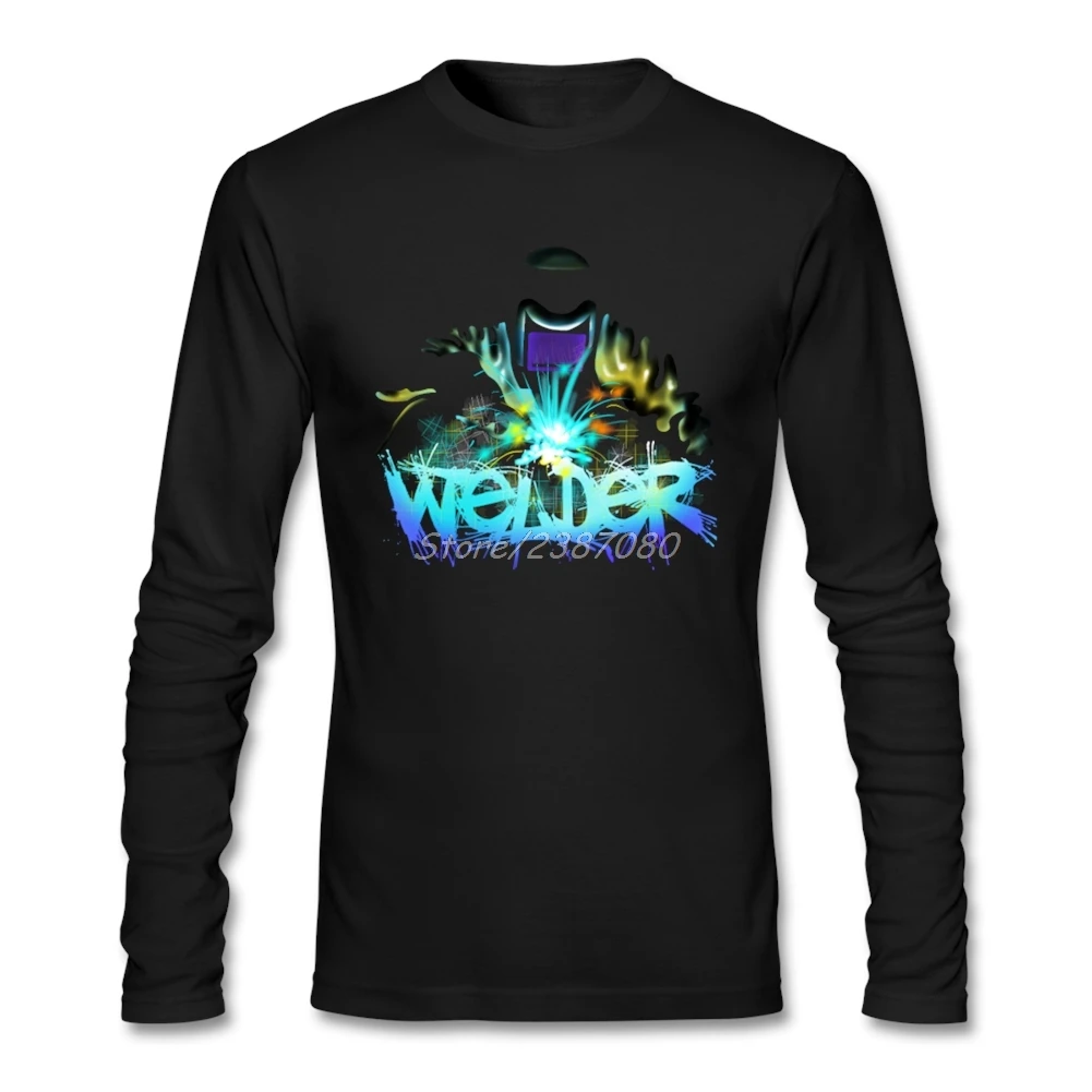 Welders T Shirt Long Sleeve T-shirts 2020 New Couples Cotton Shirts Мужская одежда