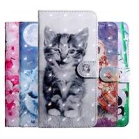 for iphone xs max xr xs x case 3d painting flip case for iphone 5 5s se 6 6s 6 plus 7 8 plus cover pu wallet leather case