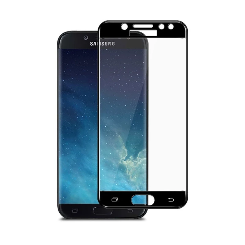 Полноэкранная Защита для Samsung Galaxy J3 J5 J7 Prime A3 A5 2016 2017 A8 2018 закаленное стекло