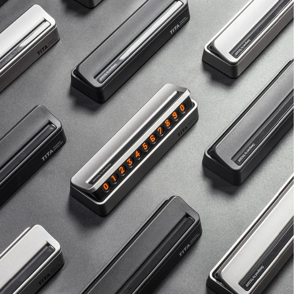 Xiaomi TITA номер карты временной остановки для парковки автомобиля может скрыть