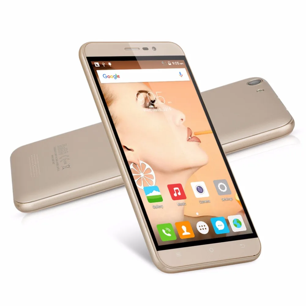 Оригинал CUBOT ПРИМЕЧАНИЕ S 5.5 Дюймов MT6580 Quad Core Android 6.0 мобильный Телефон Dual SIM WCDMA