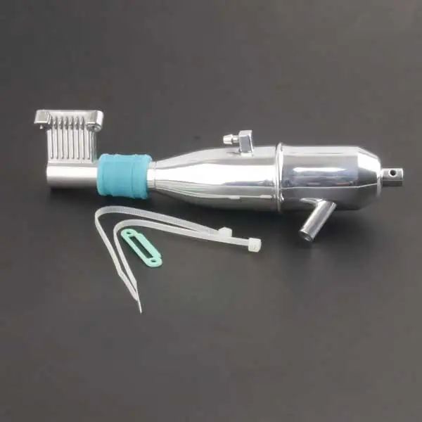 HSP 1:10 RC выхлопная труба трубы алюминиевый сплав модель автомобиля запасные части обновления для 102009 02026 автомобильные аксессуары