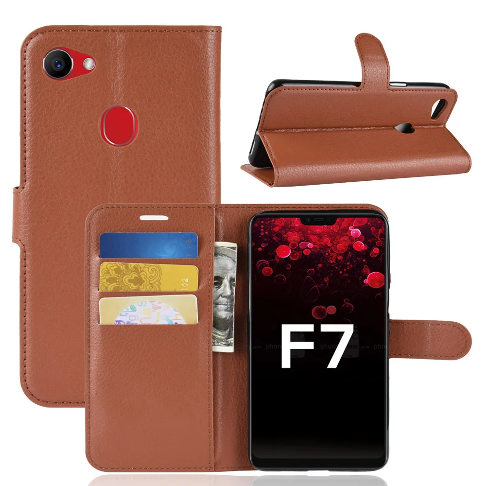 Abhoriz крышка для Oppo F7 чехол с карманы Карт Фолио Флип кожаный задняя | Мобильные