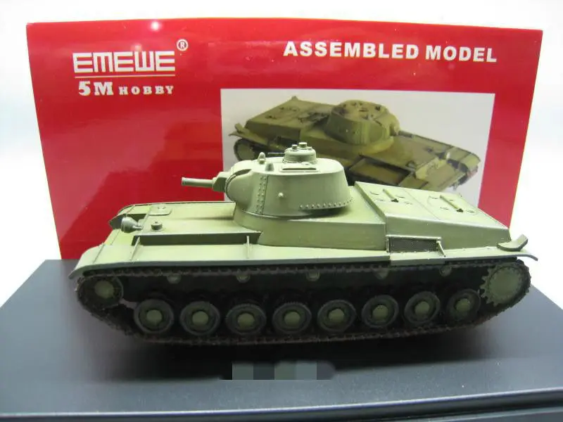 1/72 Soviet T-100 Object 0-50 Assembled Finished Model by 5M Hobby |