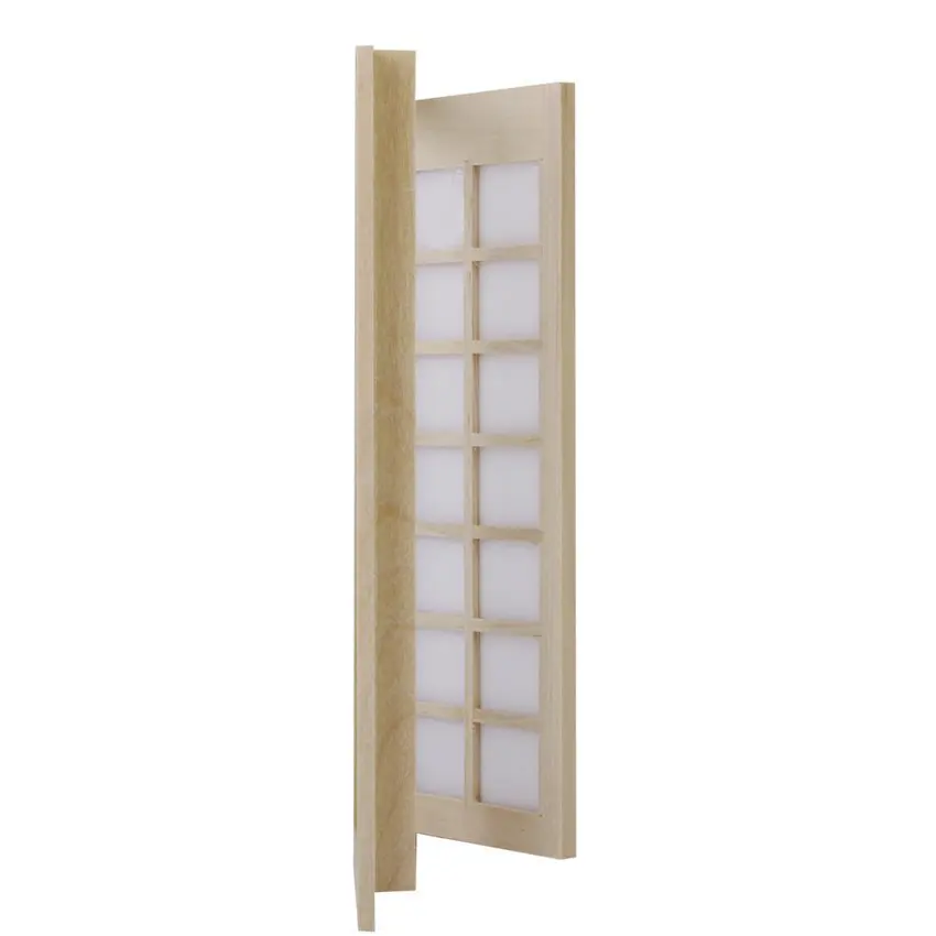 oMoToys Moden Design Dollhouse Wooden Interior Door Miniature Furniture Model Diy 14 Squares Paintable | Игрушки и хобби