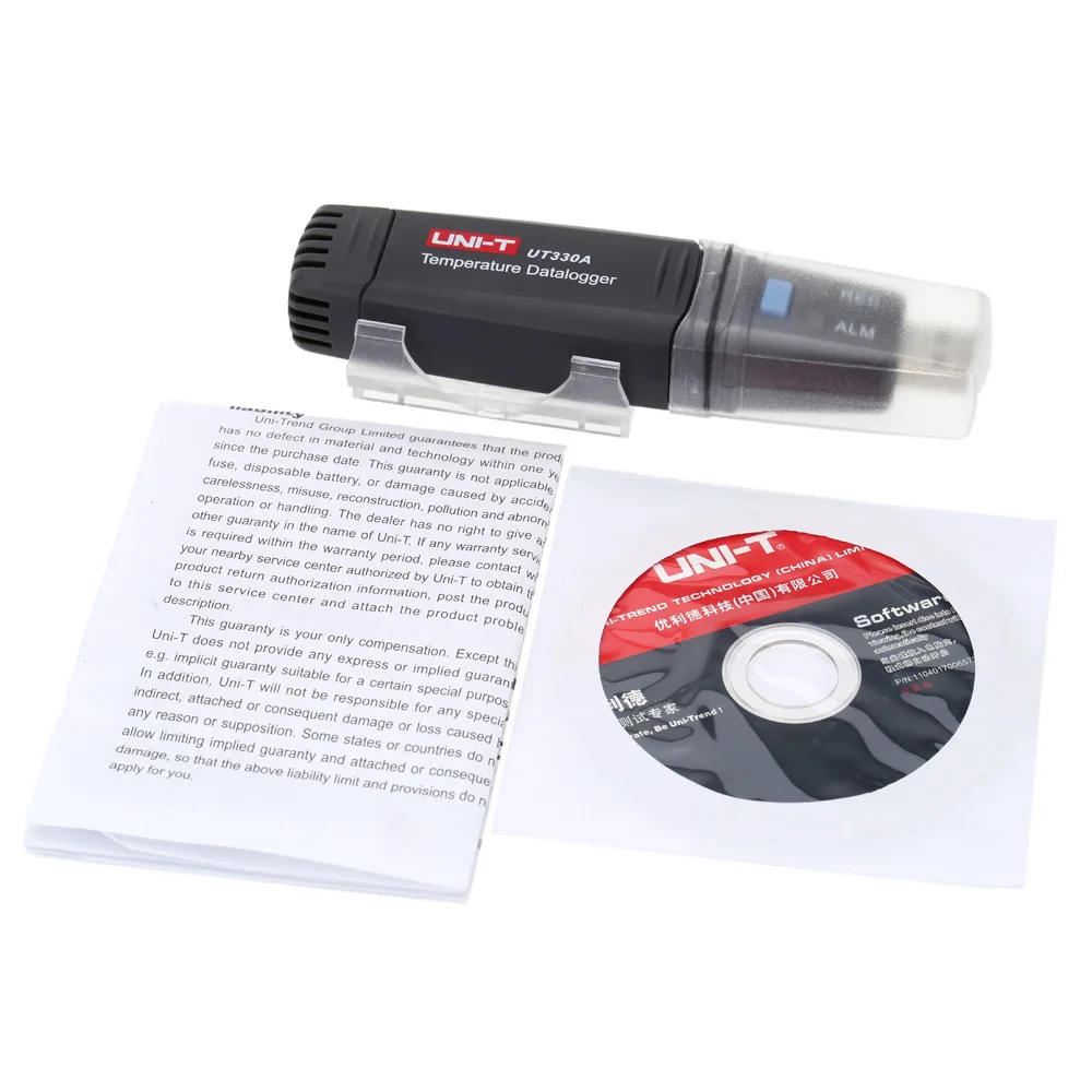 Портативный USB Регистратор данных температуры записывающий измеритель