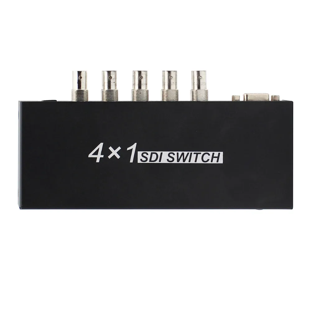 

New Style SDI 4x1 Switch 4 Channels SDI Signal To A SDI Signal Channel Support Full-HD SDI Signal Input And Output Free Shipping