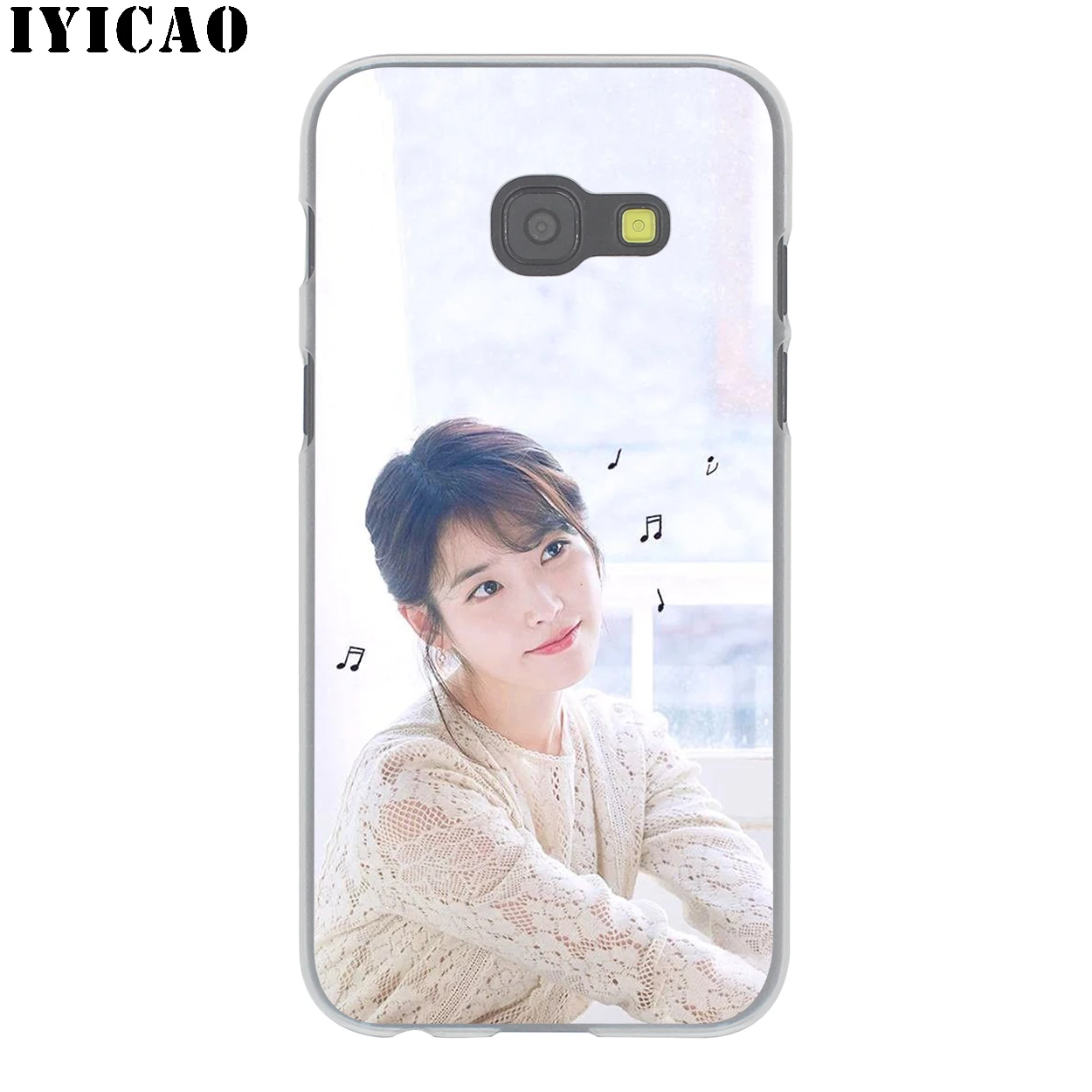 IYICAO IU singer жесткий чехол для Samsung Galaxy J6 J5 J1 J2 J3 J7 2017 2016 2015 Prime US EU версия | Мобильные
