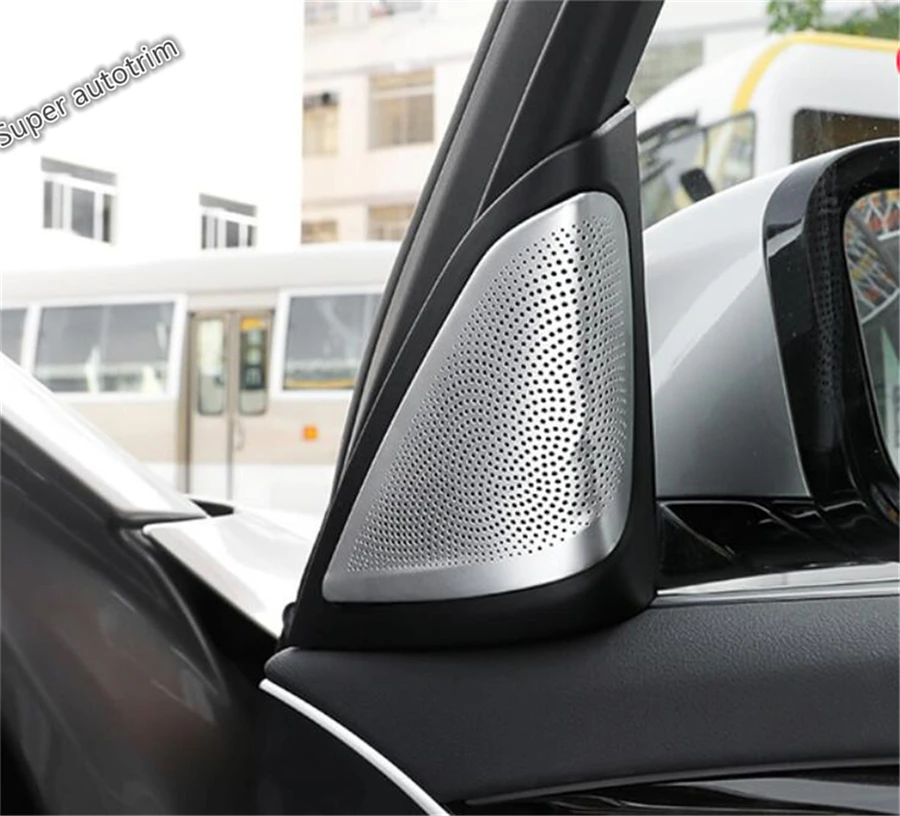 Lapetus Pillar A Stereo Speaker Audio Loudspeaker Sound Cover Trim Kit Interior Fit For BMW 5 Series Sedan G30 530I 2017 - 2021 |